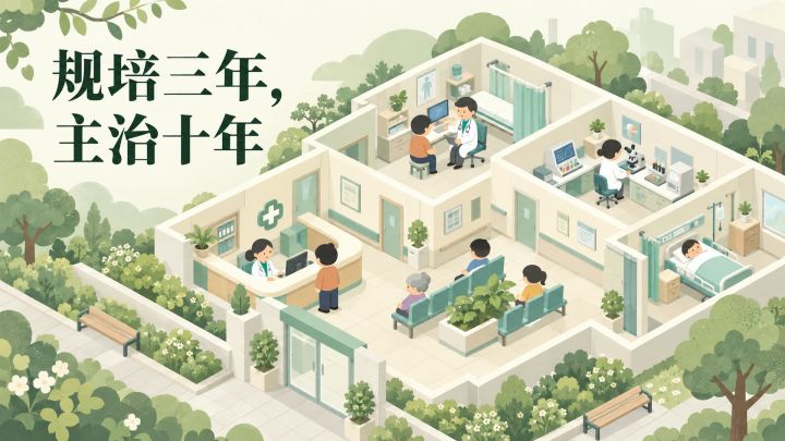 规培三年，主治十年 封面