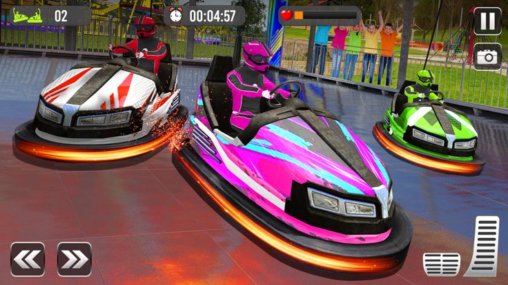 Bumper Car Crash Stunt Race 3D游戏截图