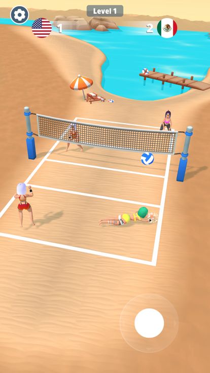 Beach Volleyball Tournament游戏截图