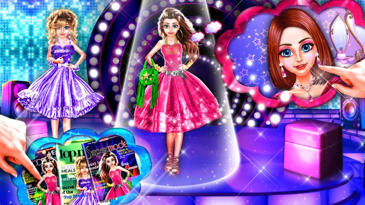 Model Fashion Girls Makeover游戏截图