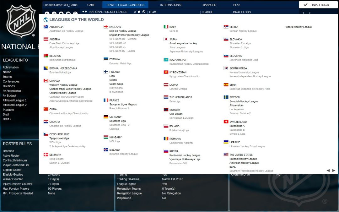 Franchise Hockey Manager 3游戏截图