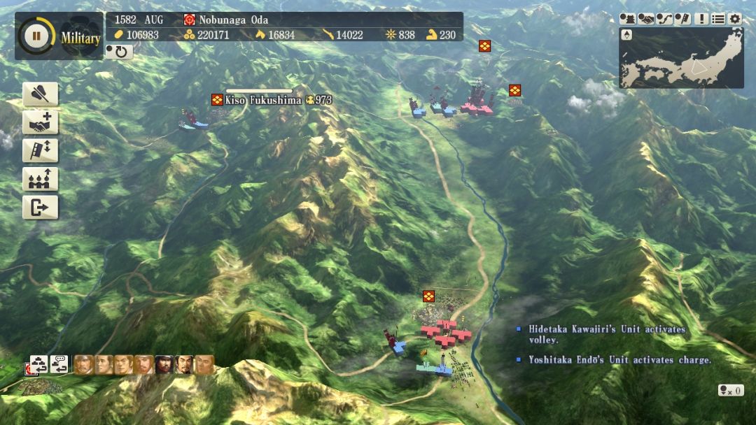 NOBUNAGA'S AMBITION: Sphere of Influence游戏截图