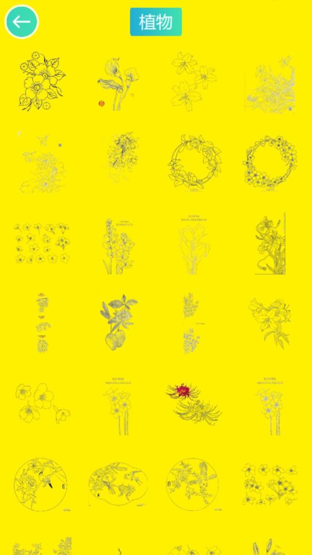 植物涂色世界游戏截图