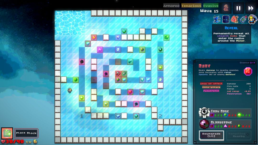 Gem Miner TD游戏截图
