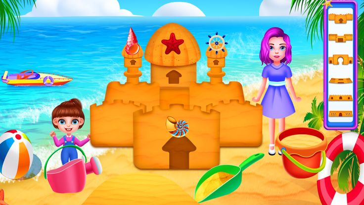 冒险荒岛-女孩游戏游戏截图