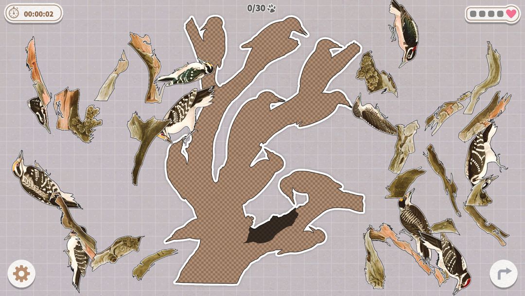 挤在一起的鸟鸟游戏截图