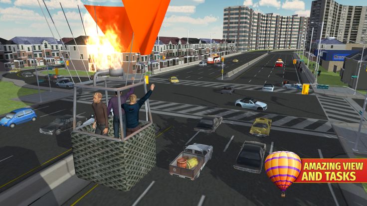 热气球模拟器＆超级飞行模拟游戏游戏截图