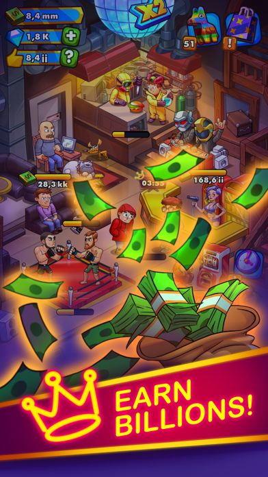 Party Clicker — Idle Tycoon游戏截图