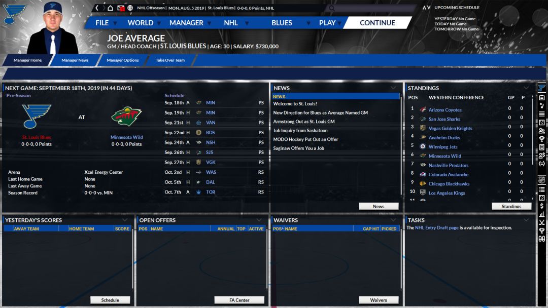 Franchise Hockey Manager 6游戏截图