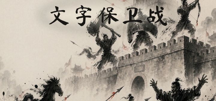 文字保卫战 封面