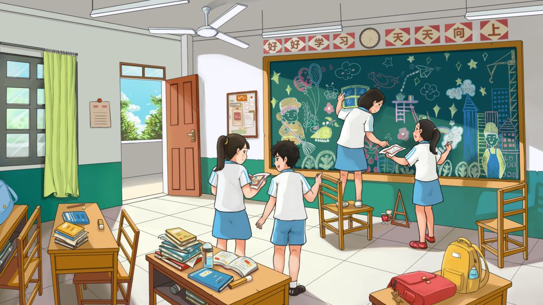 黑板报模拟器游戏截图