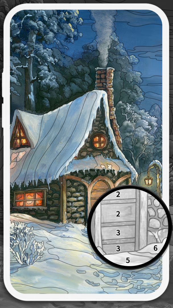 涂色花园游戏截图