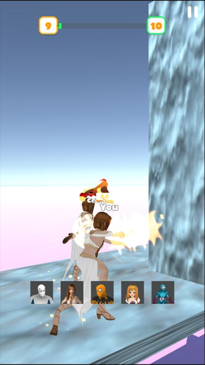 Superhero Transform Race 3D游戏截图