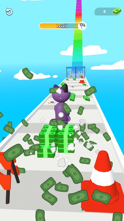 Smiling Critters Money Rush 3D游戏截图