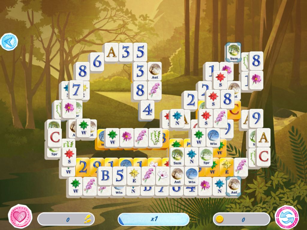 Mahjong Valentine's Day游戏截图