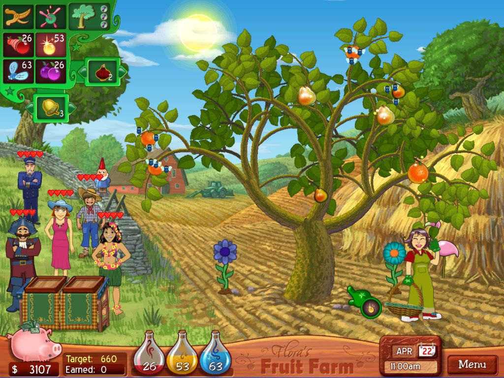Flora's Fruit Farm游戏截图