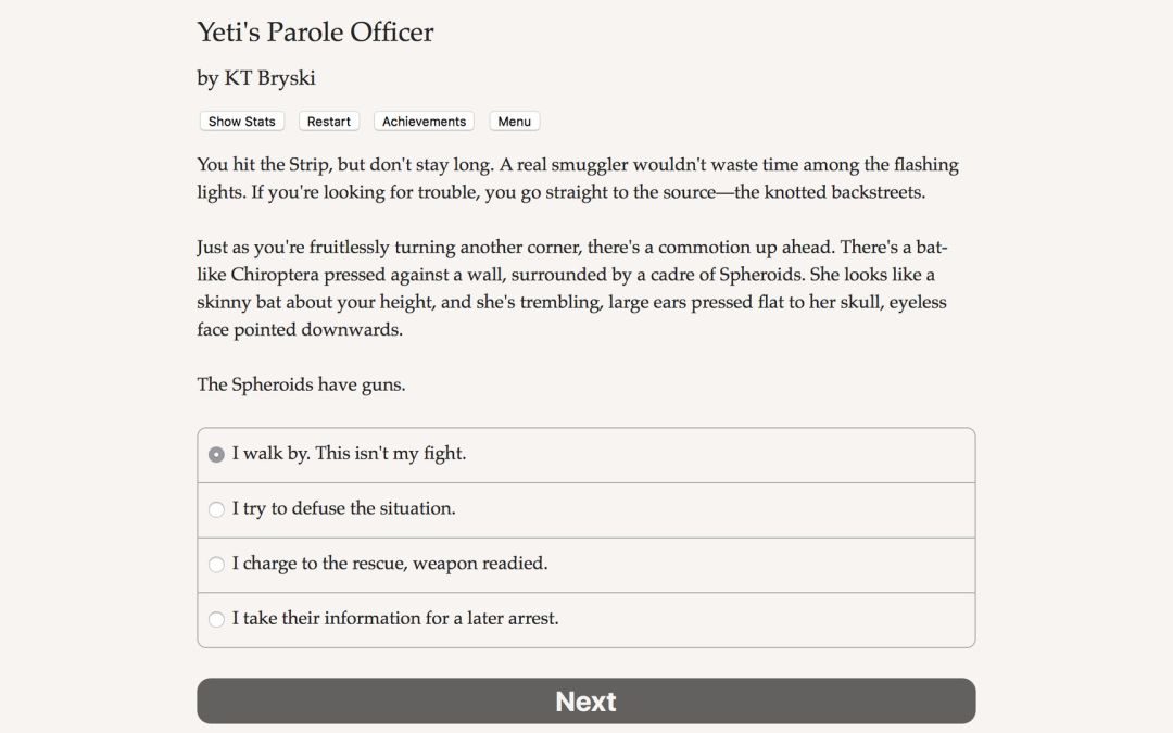 Yeti's Parole Officer游戏截图