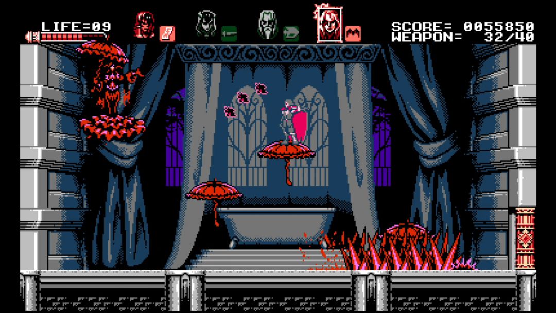 Bloodstained: Curse of the Moon游戏截图