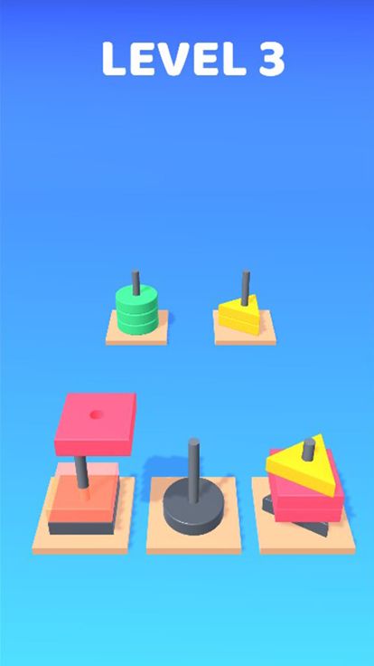 Shape Stack 3D游戏截图