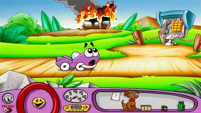 Putt-Putt Enters the Race游戏截图