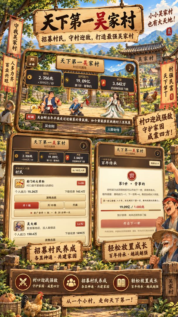 快去请吴家村老祖游戏截图