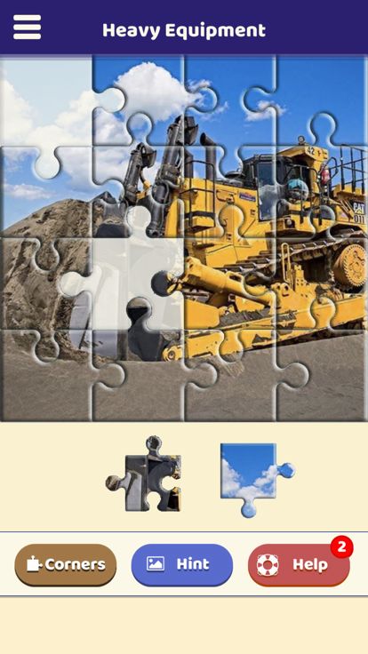 Heavy Equipment Puzzle游戏截图