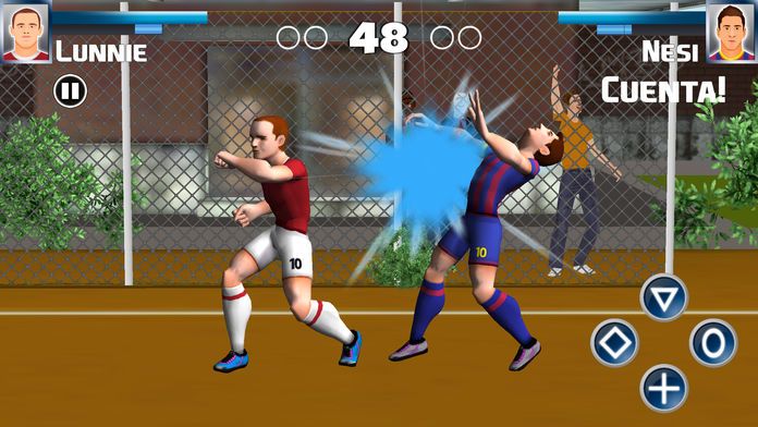 街头联盟俱乐部：超级足球全明星真实英雄游戏截图