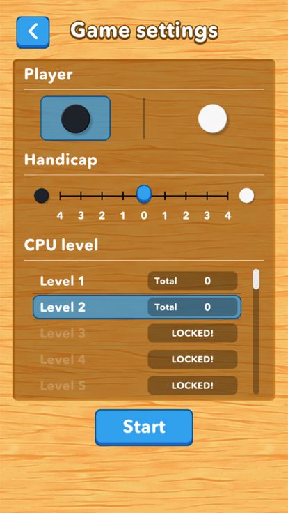 黑白棋人工智能〜 一个经典的棋盘游戏,你可以和人工智能对弈〜游戏截图