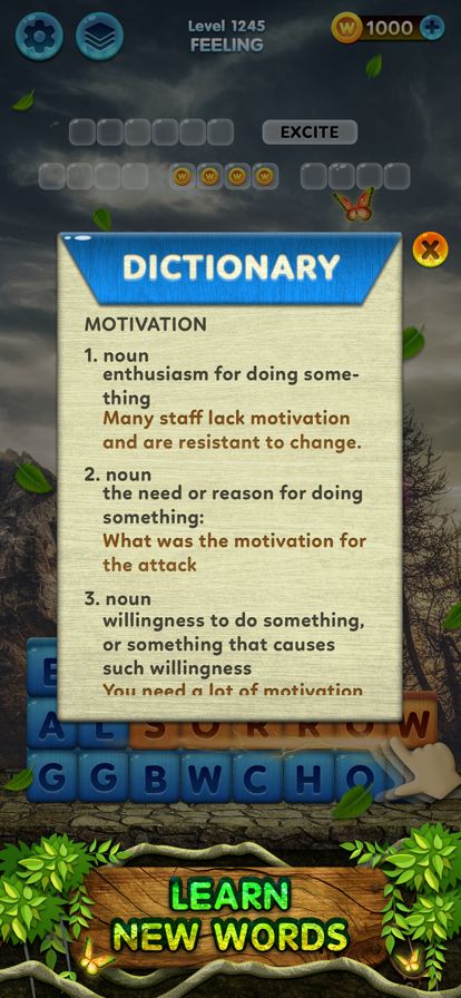 Word Games: Word Forest游戏截图