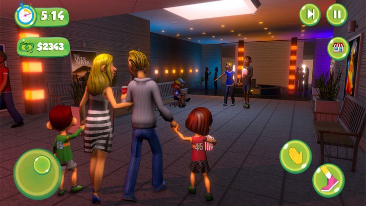 超级市场 购物 女孩 游戏游戏截图