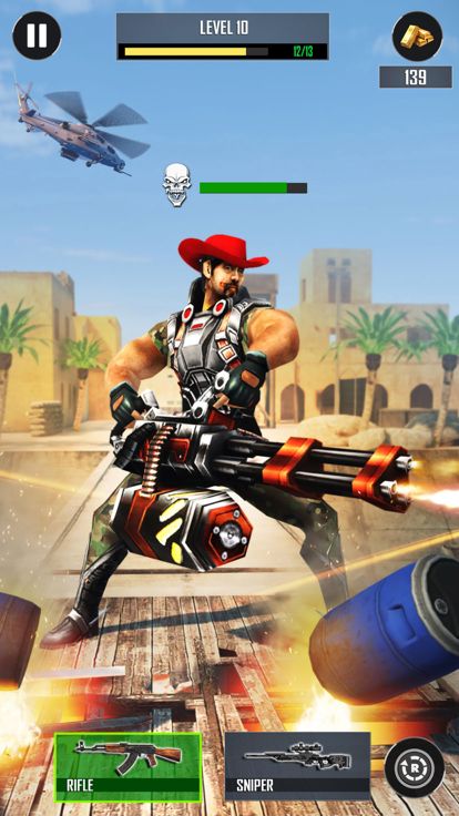 Commando Action Shooting Games游戏截图