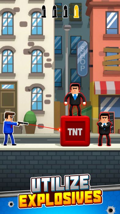 Mr Bullet 3D - Shooting Game游戏截图