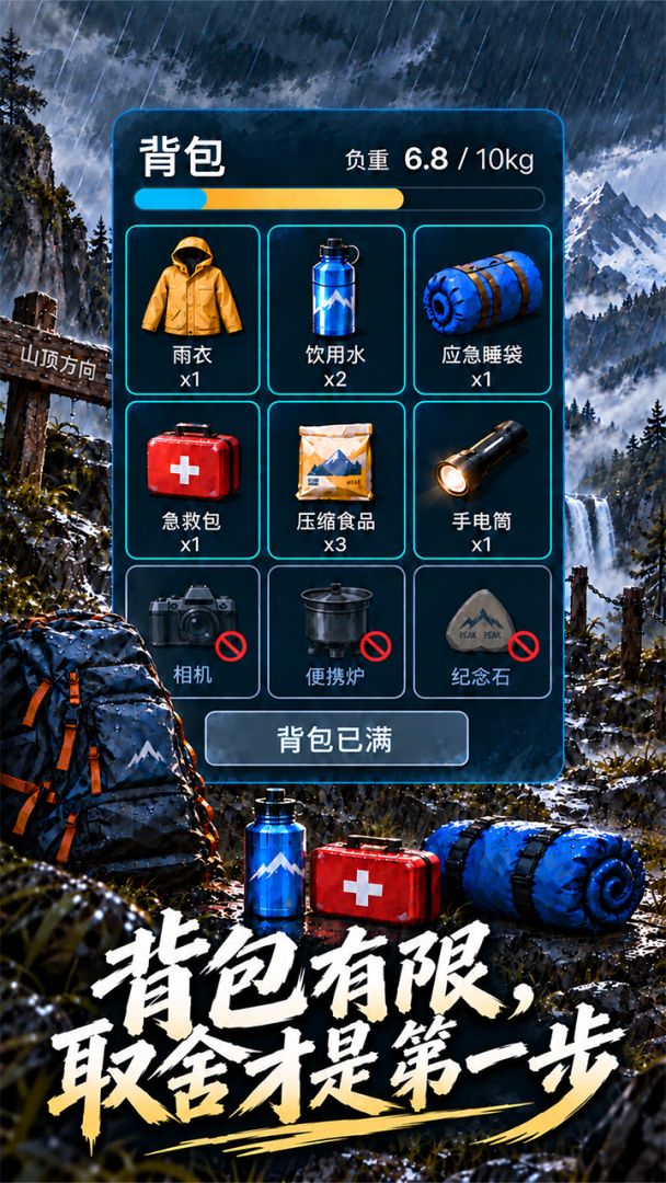 荒野徒步模拟器游戏截图
