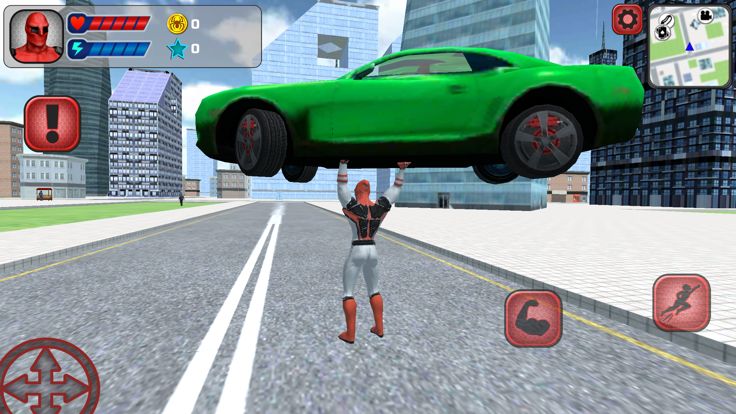 Super Rope Crime City Hero War游戏截图