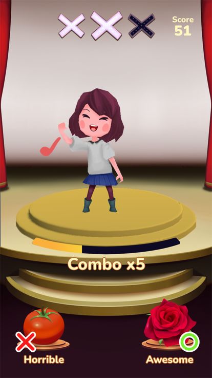 Glad or Splat Idol游戏截图