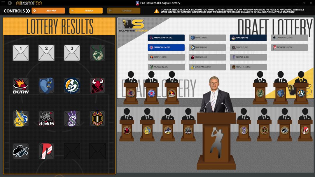 Draft Day Sports: Pro Basketball 2022游戏截图
