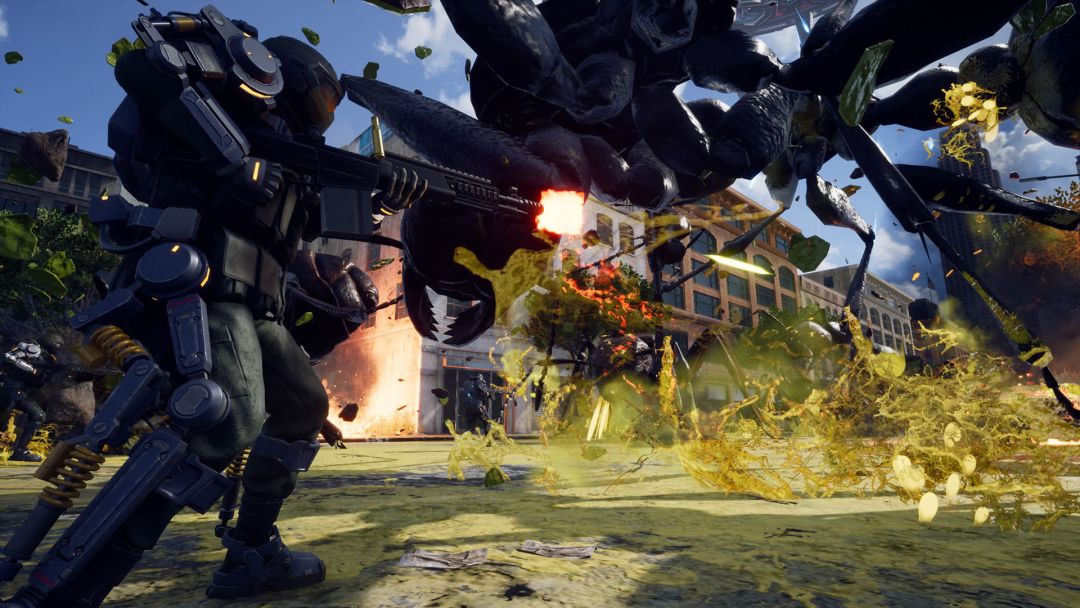 EARTH DEFENSE FORCE: IRON RAIN游戏截图