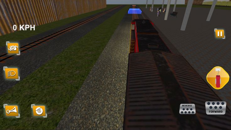 Real Train Simulator 3D Game游戏截图
