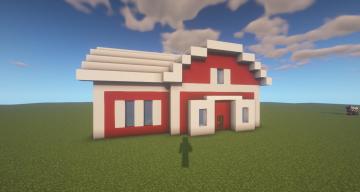 新手推荐！如何做一个简单的现代房子~