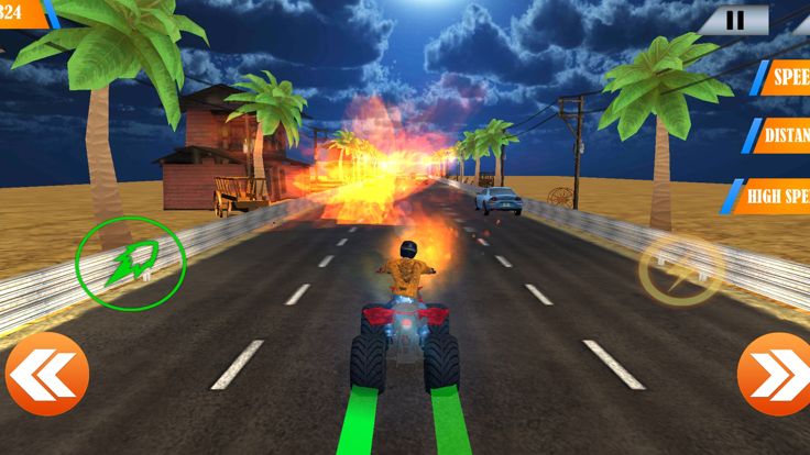 ATV Quad Bike Shooting游戏截图