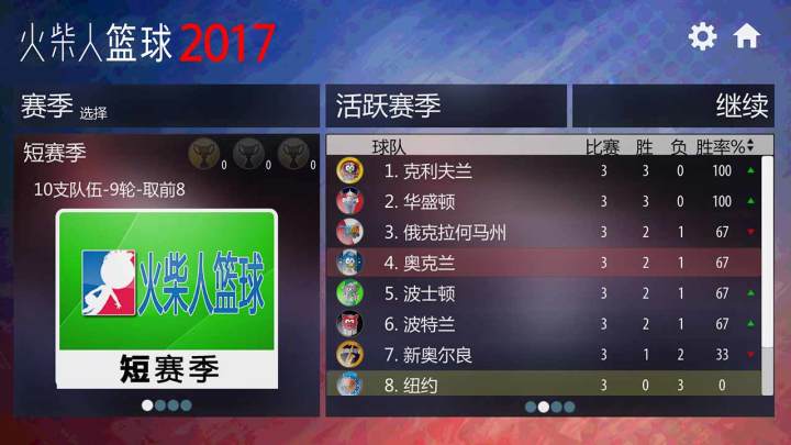 火柴人篮球2017截图