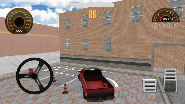 Backyard Parking Simulator游戏截图