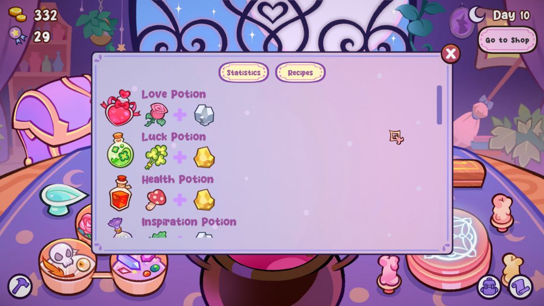 魔药小铺游戏截图