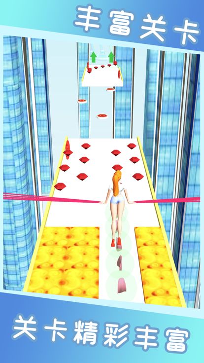 长指甲我最美-长发高跟鞋跑酷游戏截图