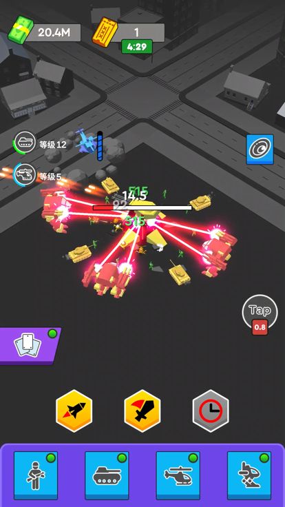 土地的捍卫者: 点击防御游戏截图