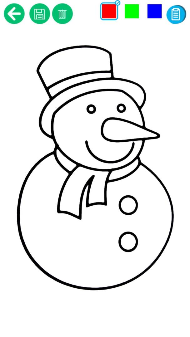 儿童填色乐园游戏截图