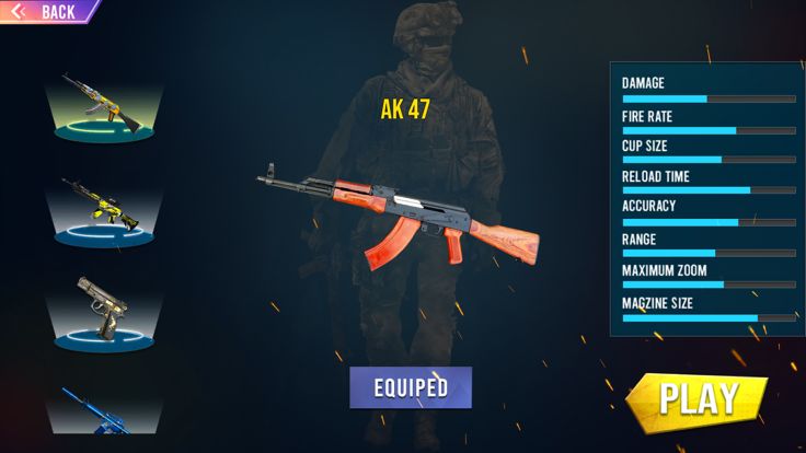 FPS Shooter Gun Shooting Games游戏截图