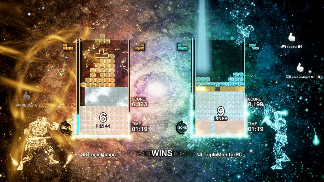 俄罗斯方块效应:连接游戏截图