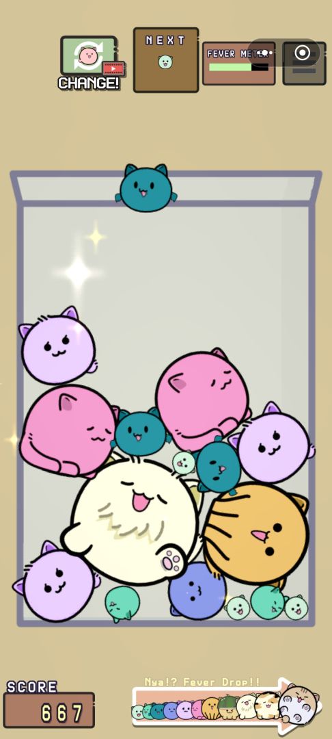 猫咪掉落游戏截图