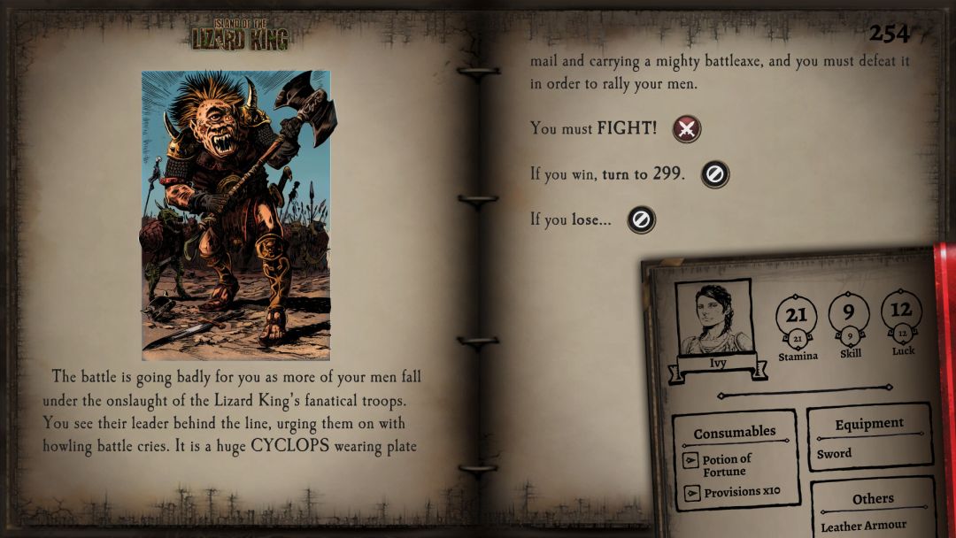 Fighting Fantasy Classics游戏截图